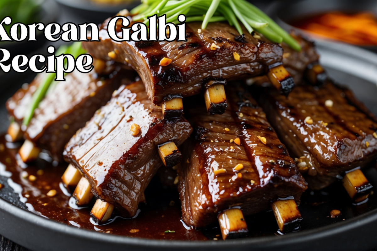 Korean Galbi Recipe Featured Image