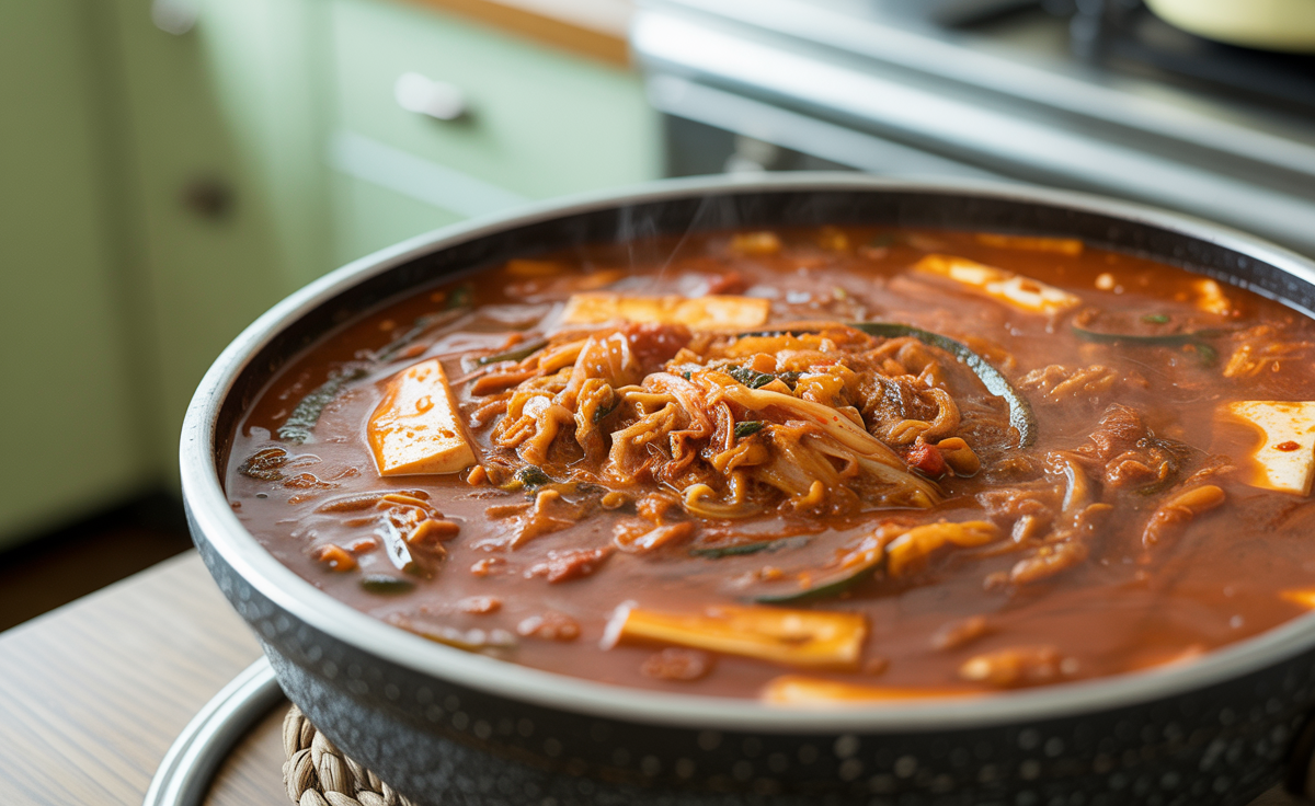 Korean Kimchi Jjigae Recipe (3)