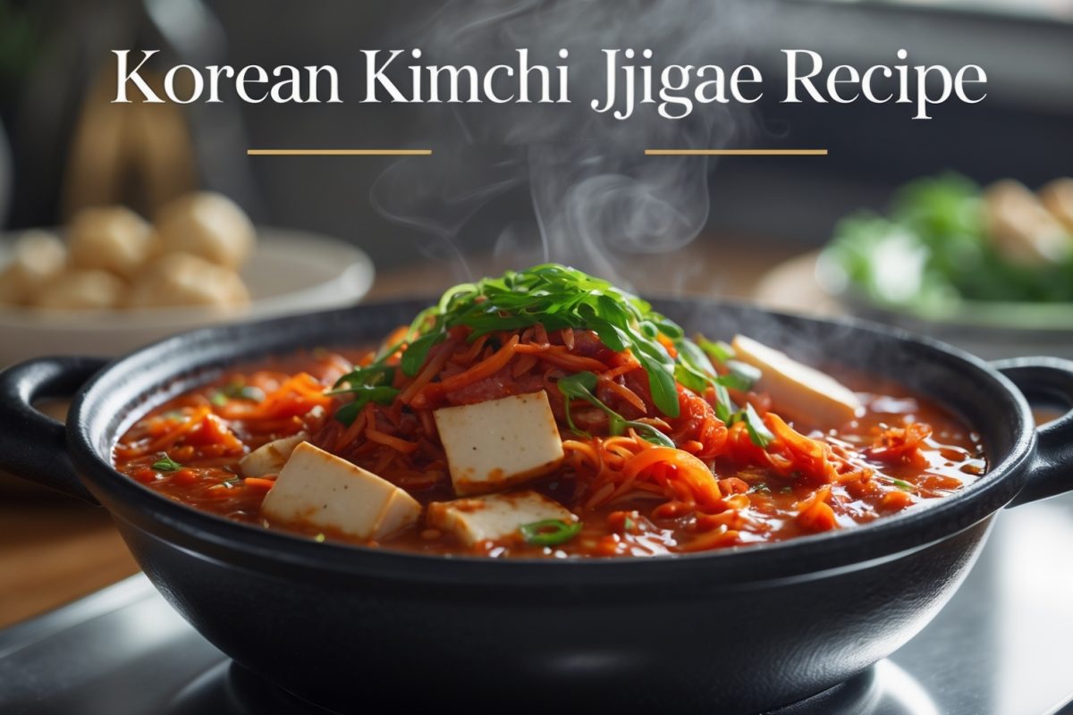 Korean Kimchi Jjigae Recipe Featured Image