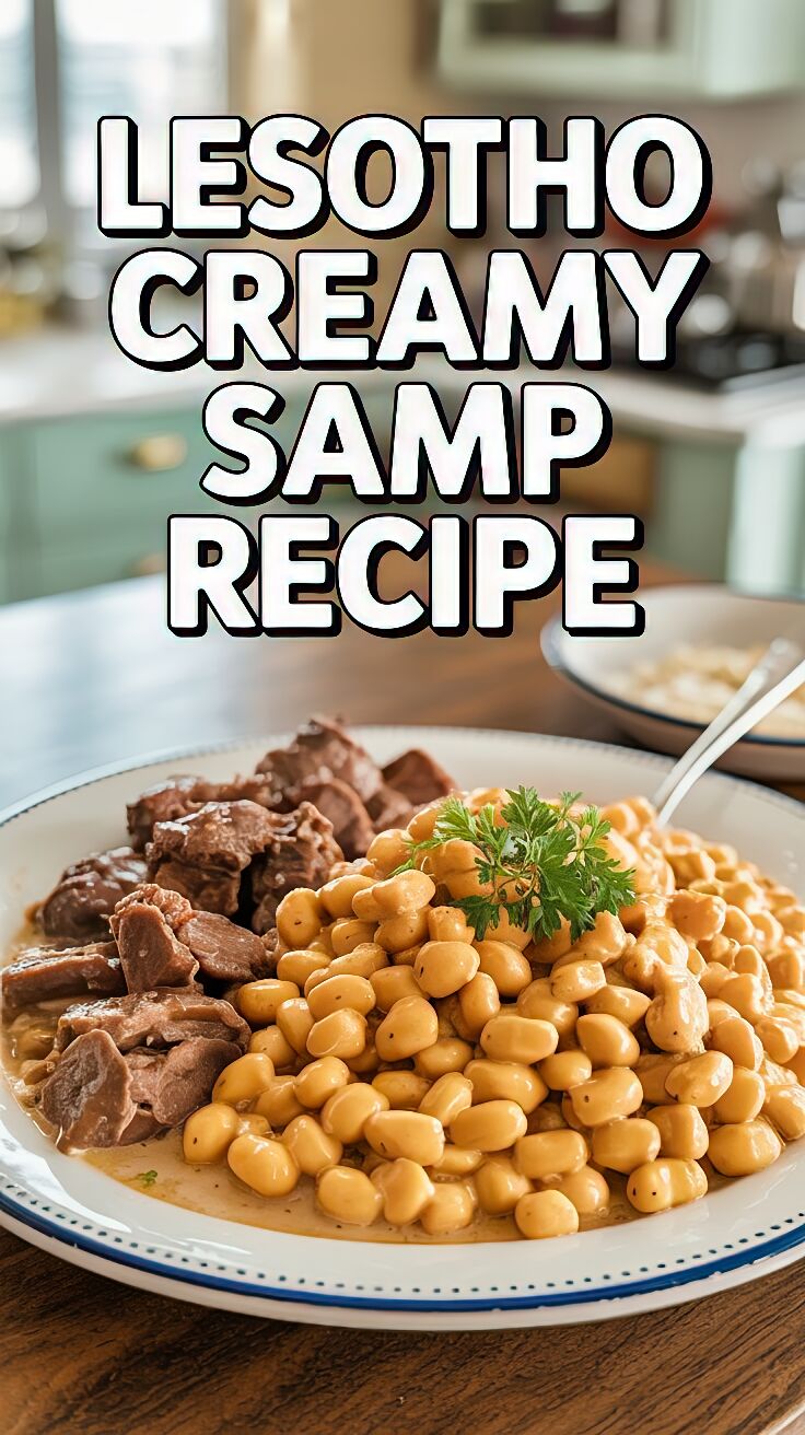 Lesotho Creamy Samp Recipe
