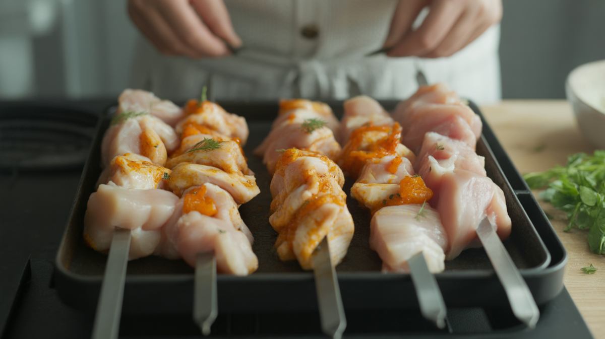 Step 2. Slovak Chicken Souvlaki Recipe