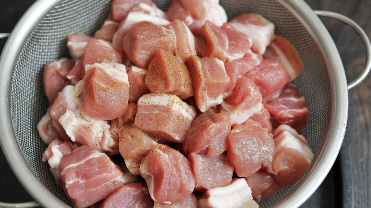 Step 4. Slovak Pork Souvlaki Recipe