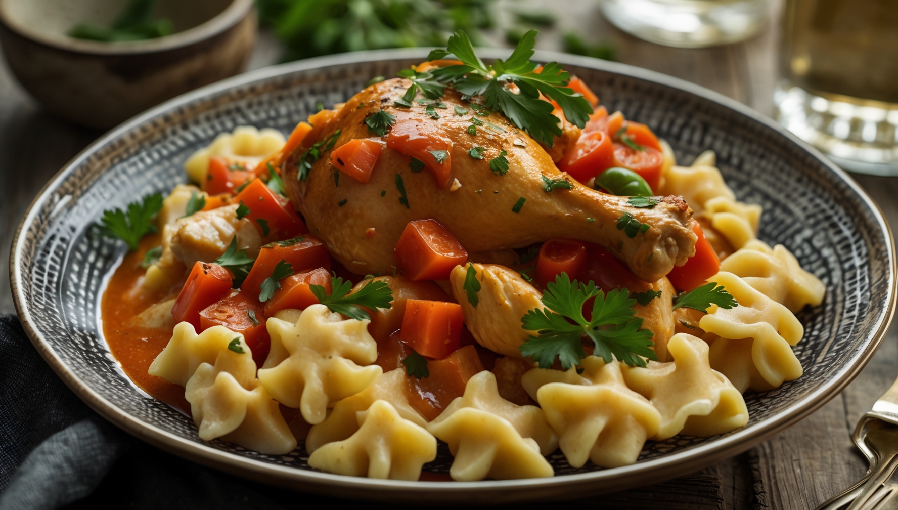 Step 5. Slovak Chicken Paprikash Recipe