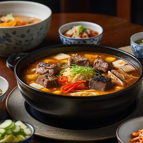 Step 7 Korean Sogogi Jjigae