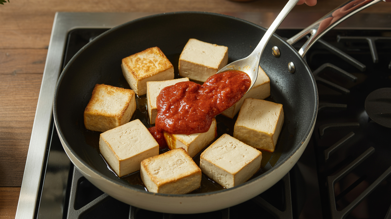 Tofu cooked 4